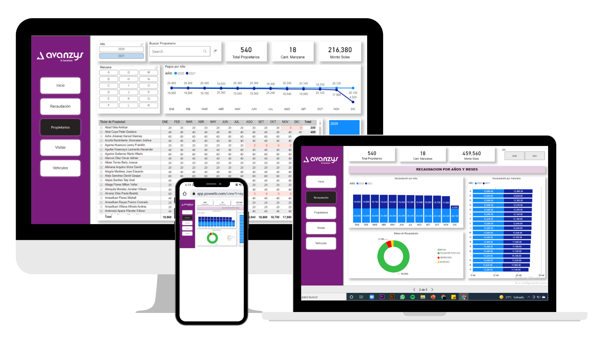 Odoo • Una imagen con una leyenda